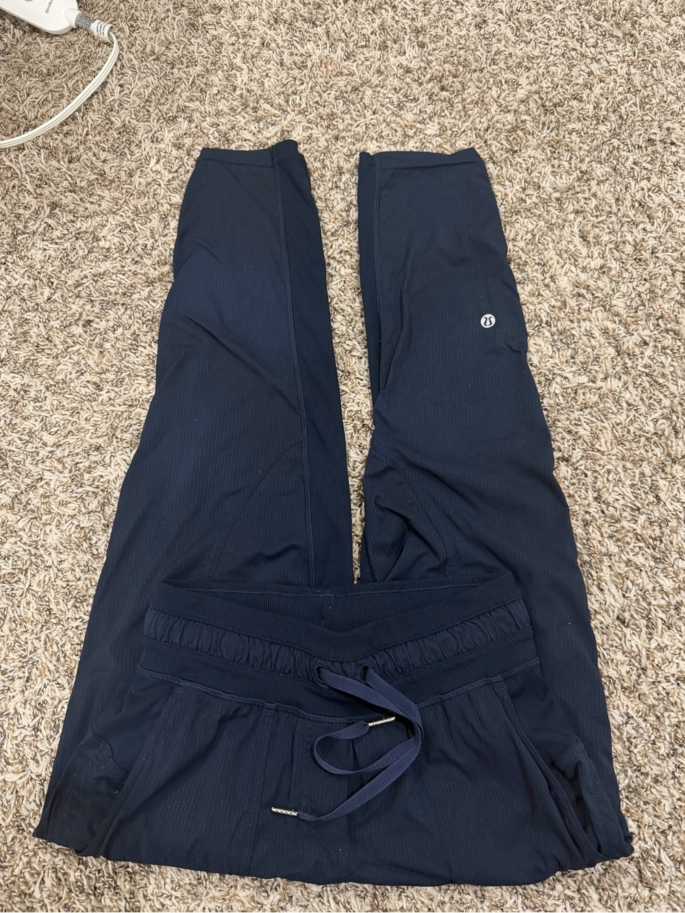 lululemon athletica Girls' Navy Yoga Leggings